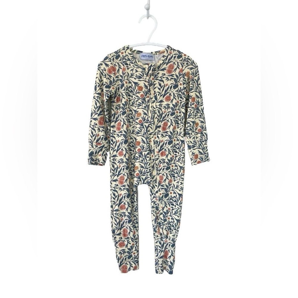 Little Eyes Vintage Floral Bamboo Kids Zippy